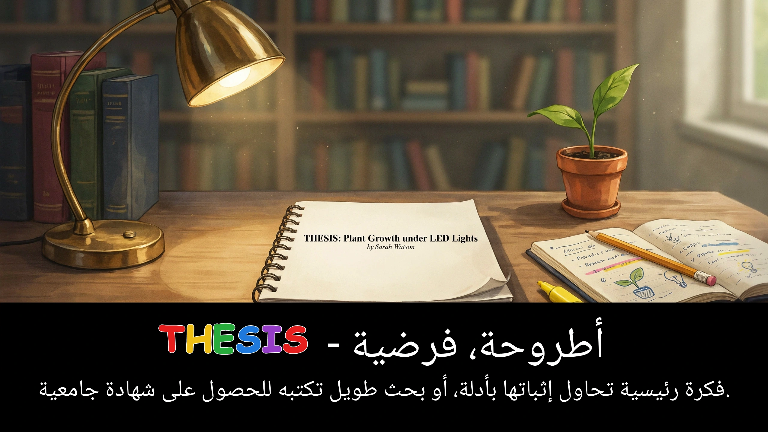 Arabic Illustration for thesis